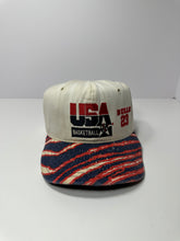 Load image into Gallery viewer, Vintage Dale Earnhardt Six Time Champion 90s Nascar Snapback Hat + USA Jordan