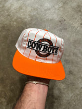 Load image into Gallery viewer, Vintage Oklahoma State Cowboys Pinstripe SnapBack Hat
