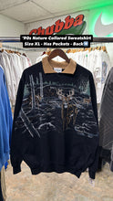 Load image into Gallery viewer, Vintage Nature Collared Sweatshirt
