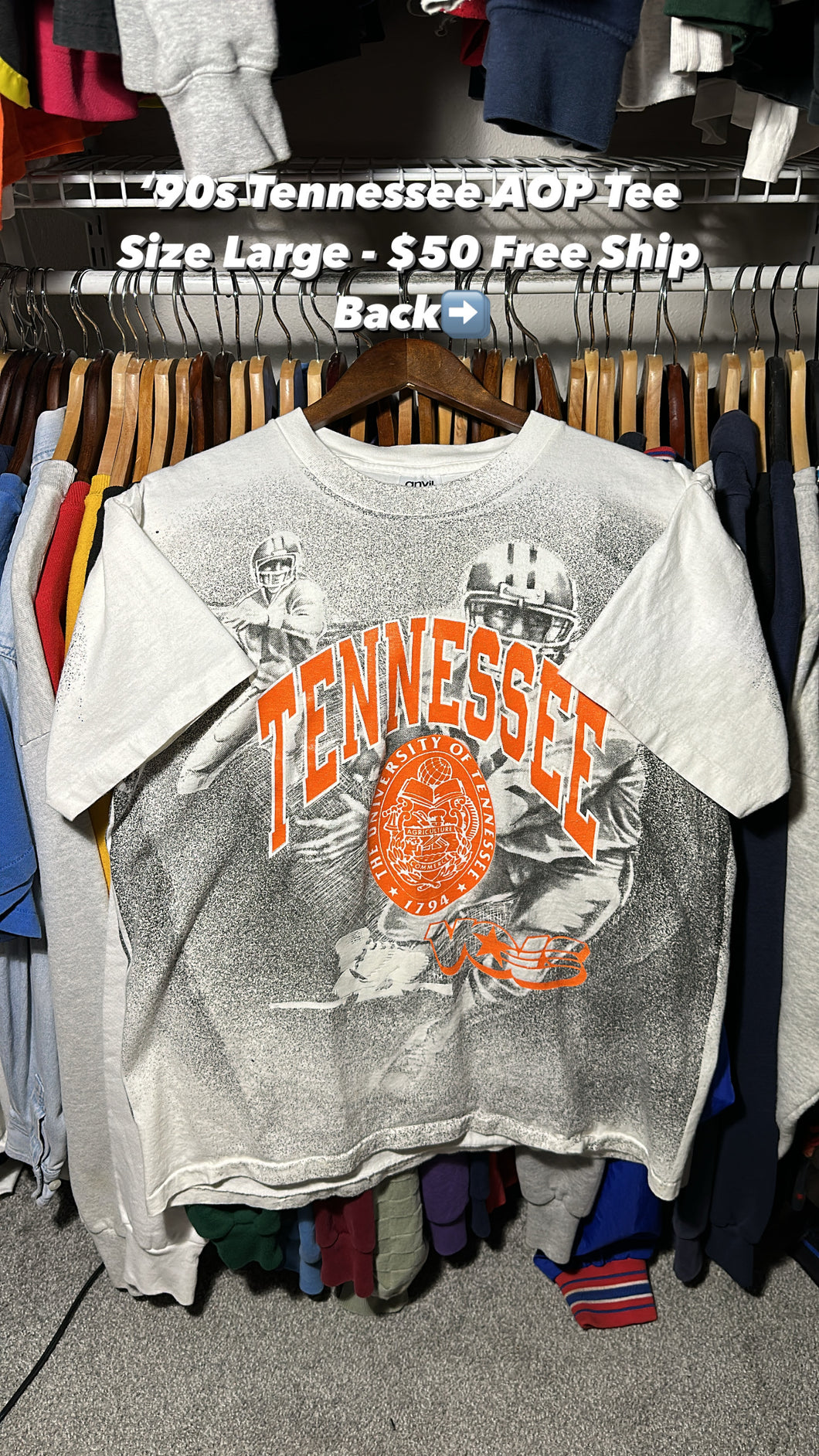 Vintage Tennessee AOP