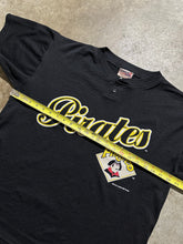 Load image into Gallery viewer, Vintage Pittsburgh Pirates 1996 Black Mesh Jersey Shirt (Large)
