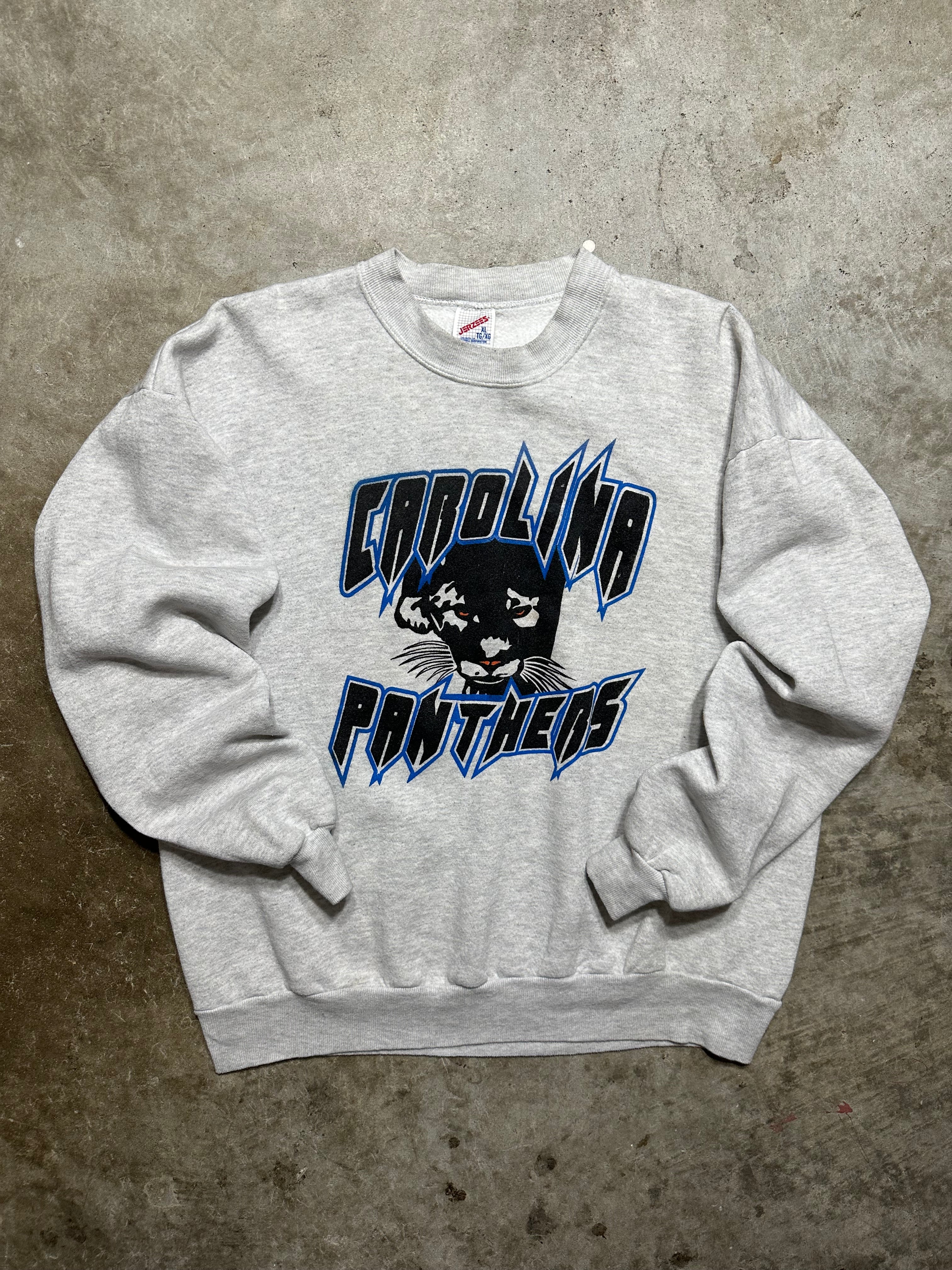 Vintage Carolina Panthers Alternate Logo Sweatshirt Large