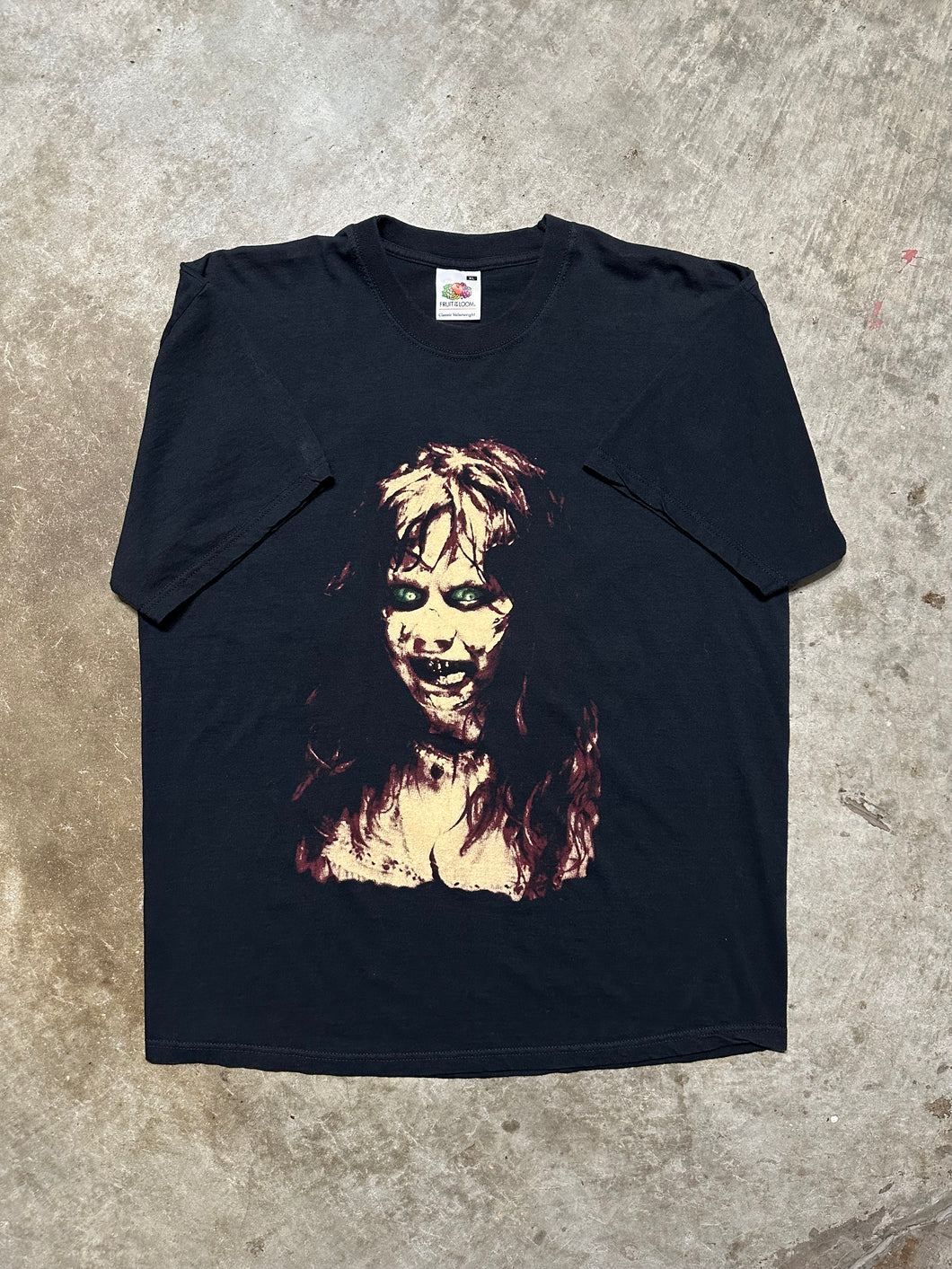 Vintage The Exorcist Your Mother Sucks Movie Promo Tee (XL)