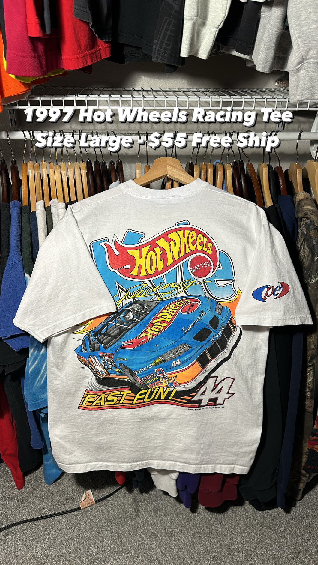 Vintage Hot Wheels Racing Tee