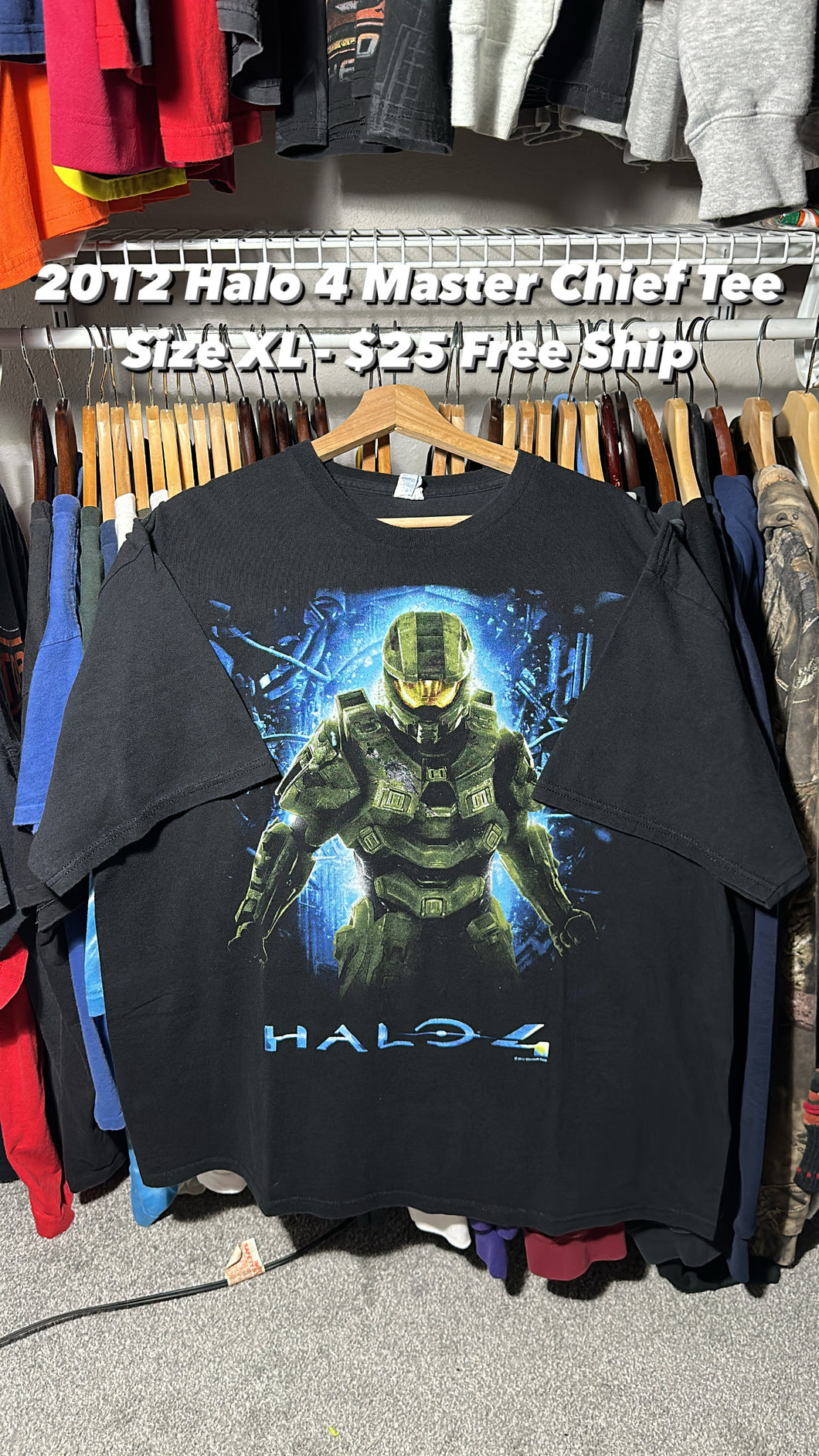 2012 Halo 4 Master Chief Tee