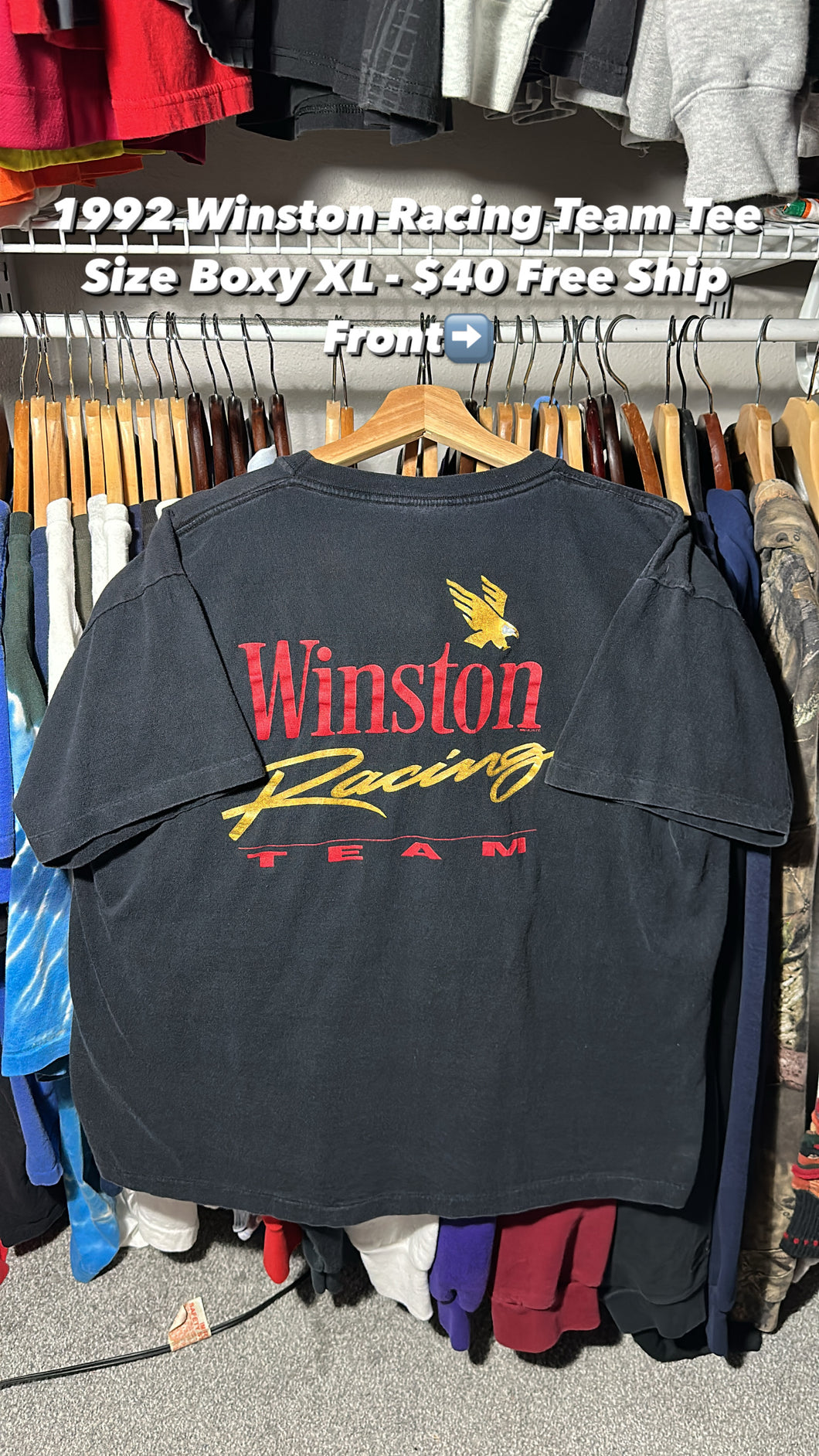 Vintage Winston Racing Team Tee