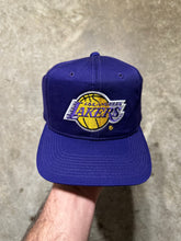 Load image into Gallery viewer, Vintage Los Angeles Lakers ‘90s NBA SnapBack Hat
