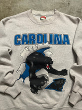 Load image into Gallery viewer, Vintage Carolina Panthers Nutmeg Breakthrough Sweatshirt (Medium)
