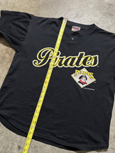 Load image into Gallery viewer, Vintage Pittsburgh Pirates 1996 Black Mesh Jersey Shirt (Large)
