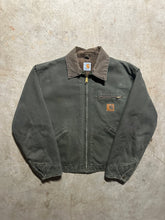 Load image into Gallery viewer, Vintage 90s Moss Green Carhartt Detroit Blanket Lined J97 Jacket (Large)
