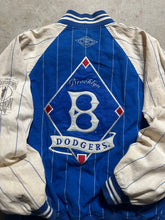 Load image into Gallery viewer, Vintage 90s Brooklyn Dodgers Pinstriped Cooperstown Mirage Jacket (Large)
