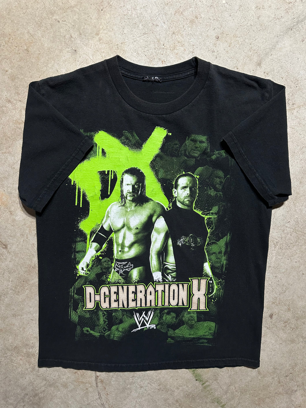 Vintage D-Generation X WWE Early 2000s T-Shirt (Medium)