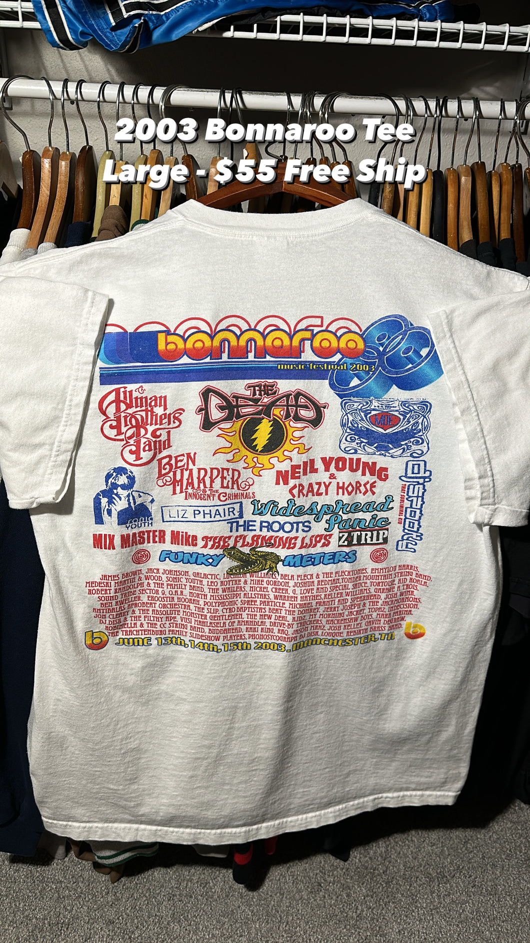 Vintage Bonnaroo Tee