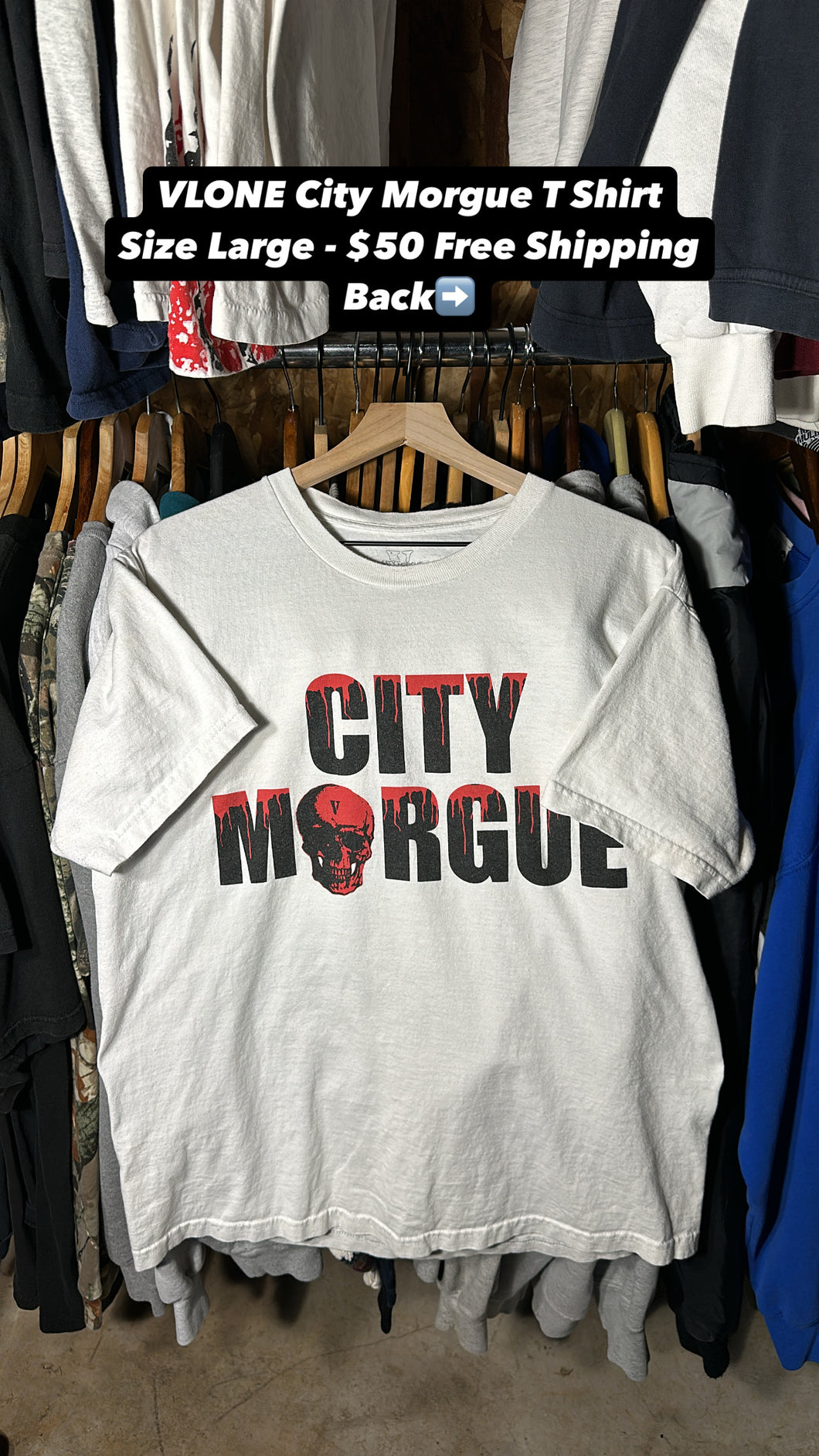 VLONE City Morgue T Shirt