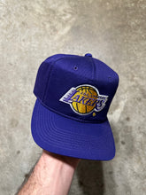 Load image into Gallery viewer, Vintage Los Angeles Lakers ‘90s NBA SnapBack Hat
