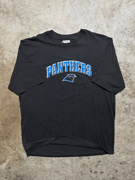 NFL Men's Graphic T-Shirt - Carolina Panthers, Size: XL, Black