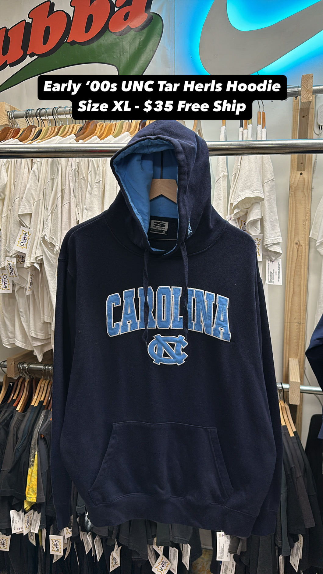 Vintage UNC Hoodie