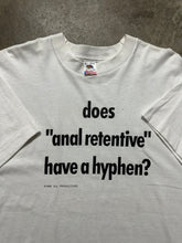 Load image into Gallery viewer, Vintage Anal Retentive Parody 1992 Wordplay Tee (Large)
