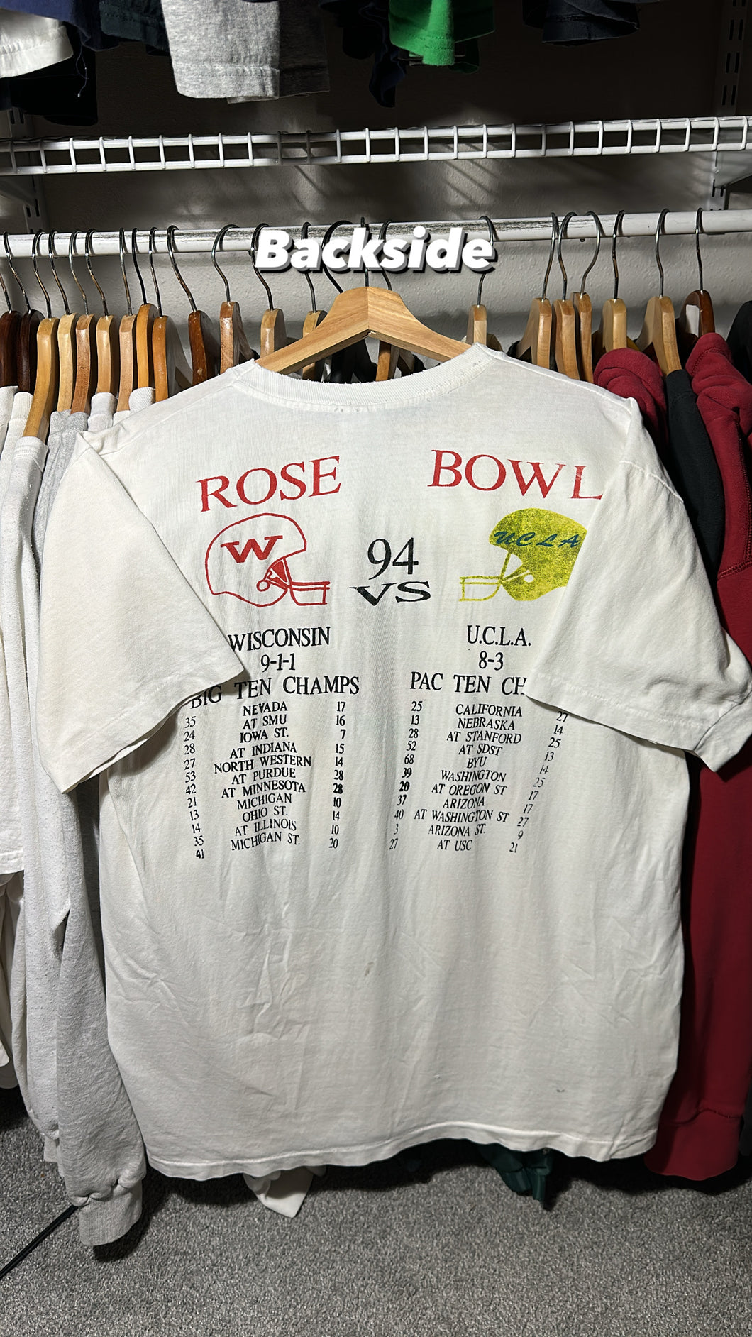 Vintage Rose Bowl Tee