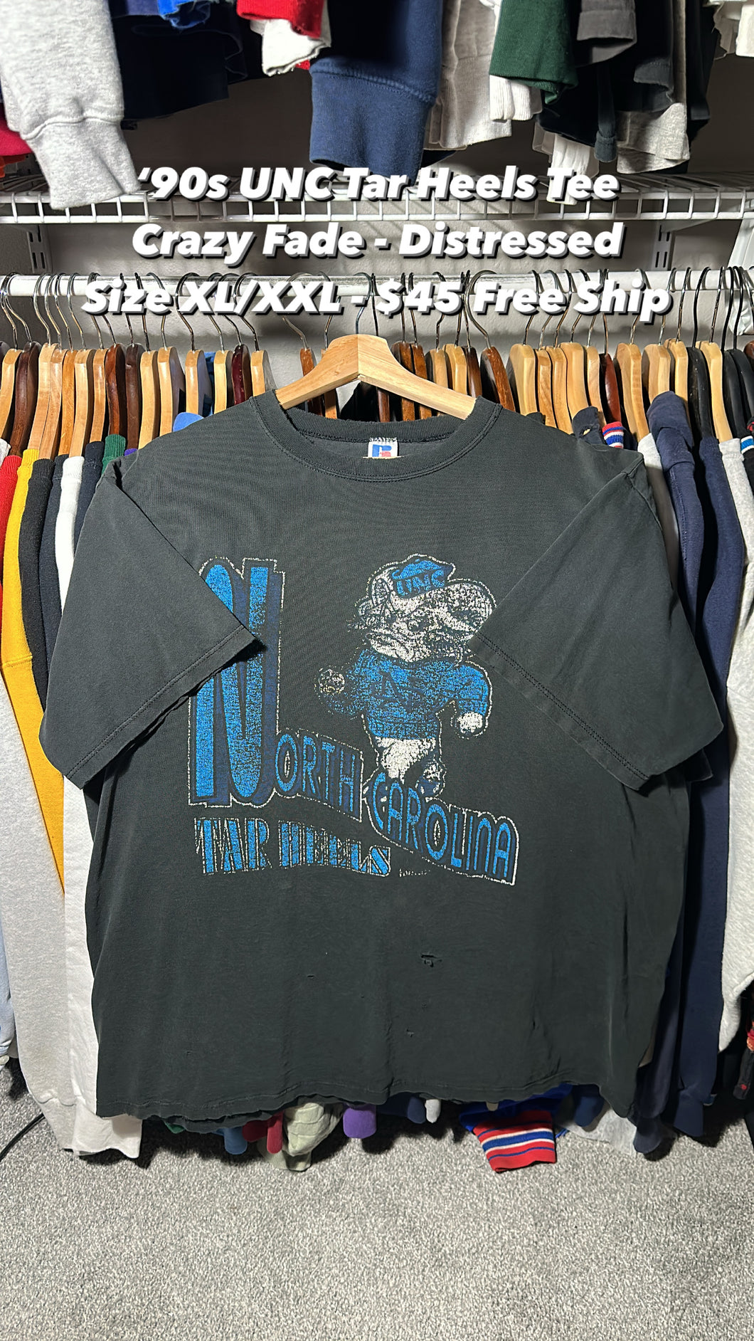 Vintage UNC Tee