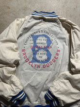 Load image into Gallery viewer, Vintage 90s Brooklyn Dodgers Pinstriped Cooperstown Mirage Jacket (Large)
