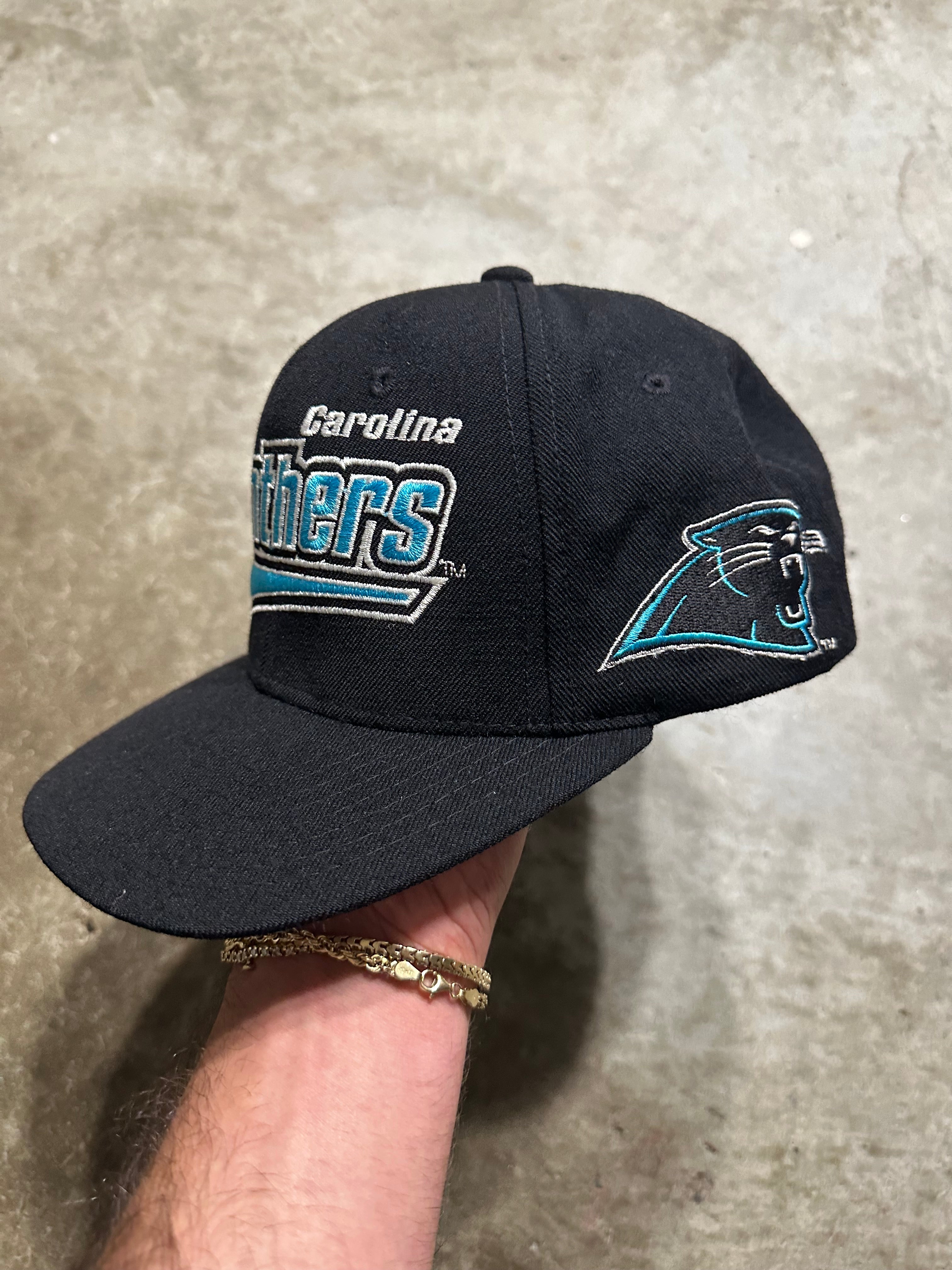 Carolina Panthers Vintage Snapback Hat Cap NFL Pro Line 