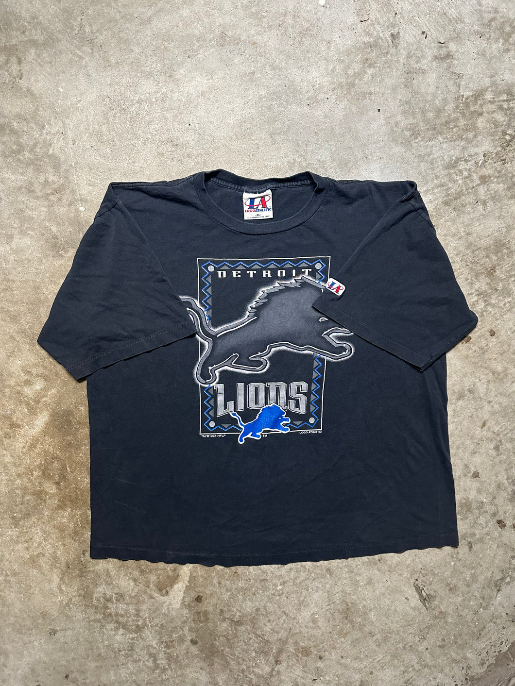 Vintage 1993 Detroit Lions Tee Shirt