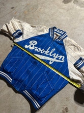 Load image into Gallery viewer, Vintage 90s Brooklyn Dodgers Pinstriped Cooperstown Mirage Jacket (Large)
