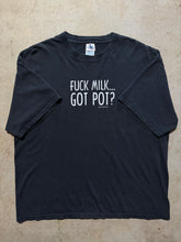Load image into Gallery viewer, Vintage Fuck Milk Got Pot 1998 Fashion Victim T-Shirt (XL)
