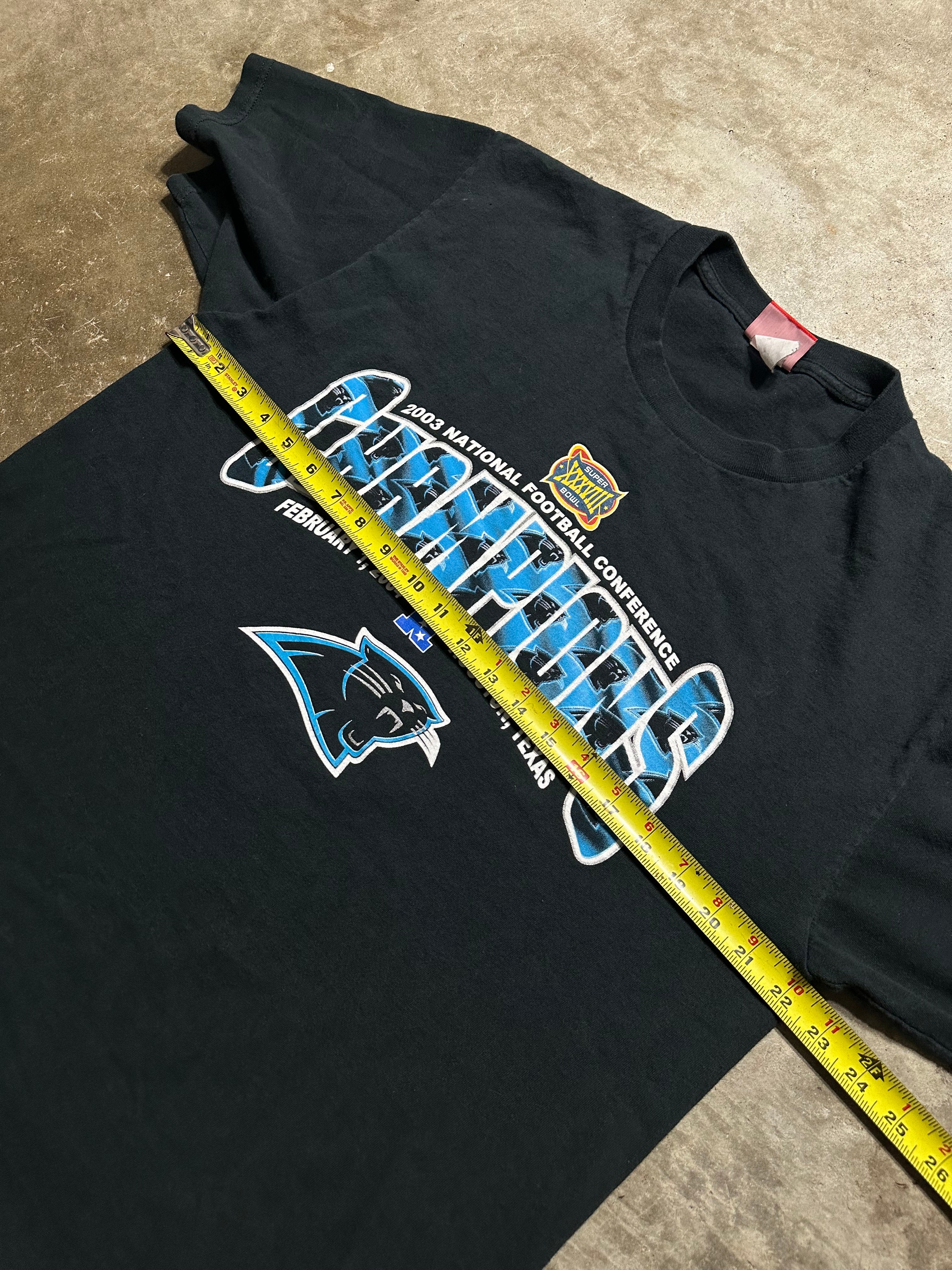 Vintage Carolina Panthers 2003 NFC Champs Tee (Large) – Chubba Vintage