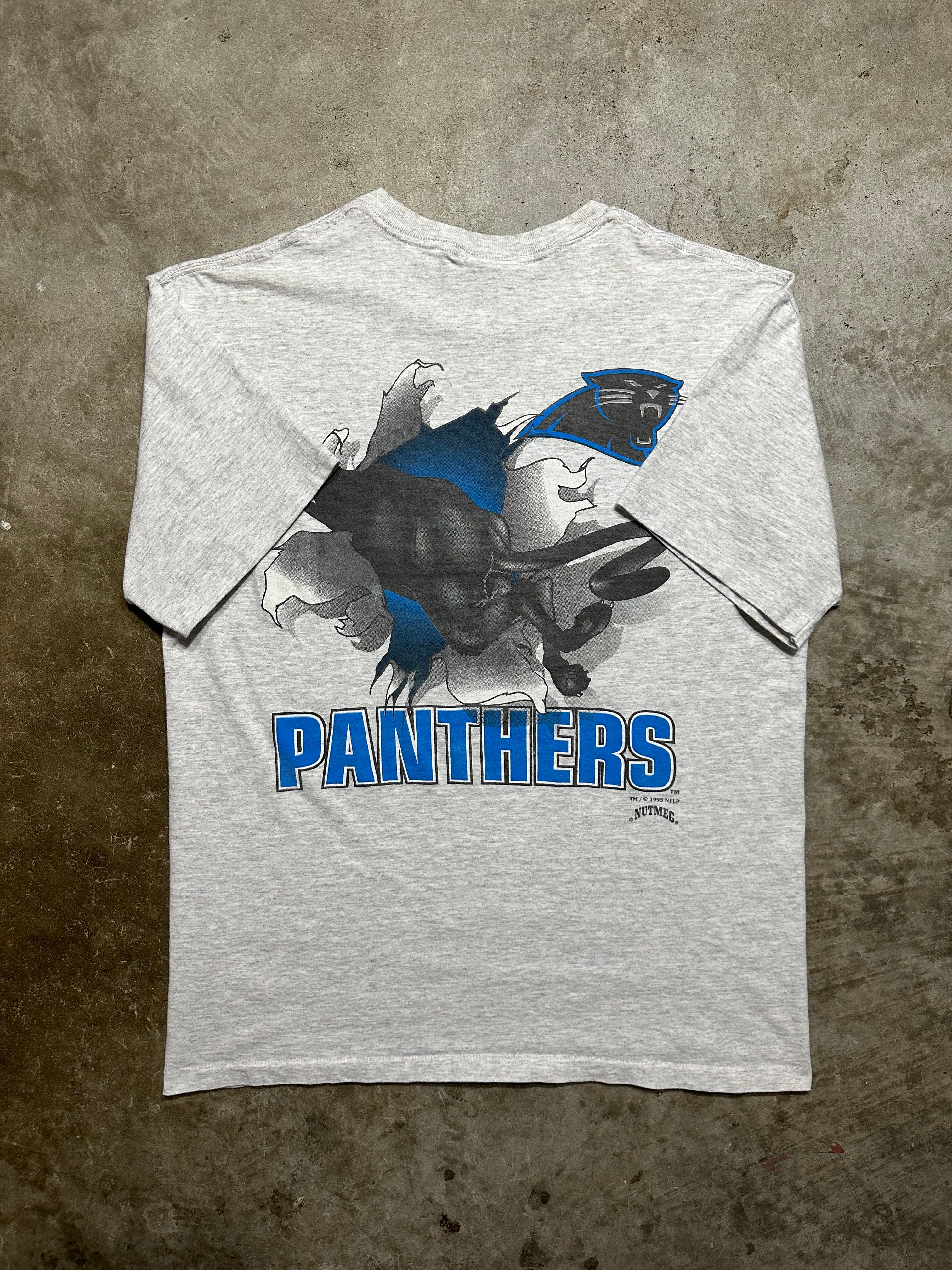 Vintage Carolina Panthers T shirt Pro Player XXL