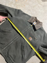 Load image into Gallery viewer, Vintage 90s Moss Green Carhartt Detroit Blanket Lined J97 Jacket (Large)
