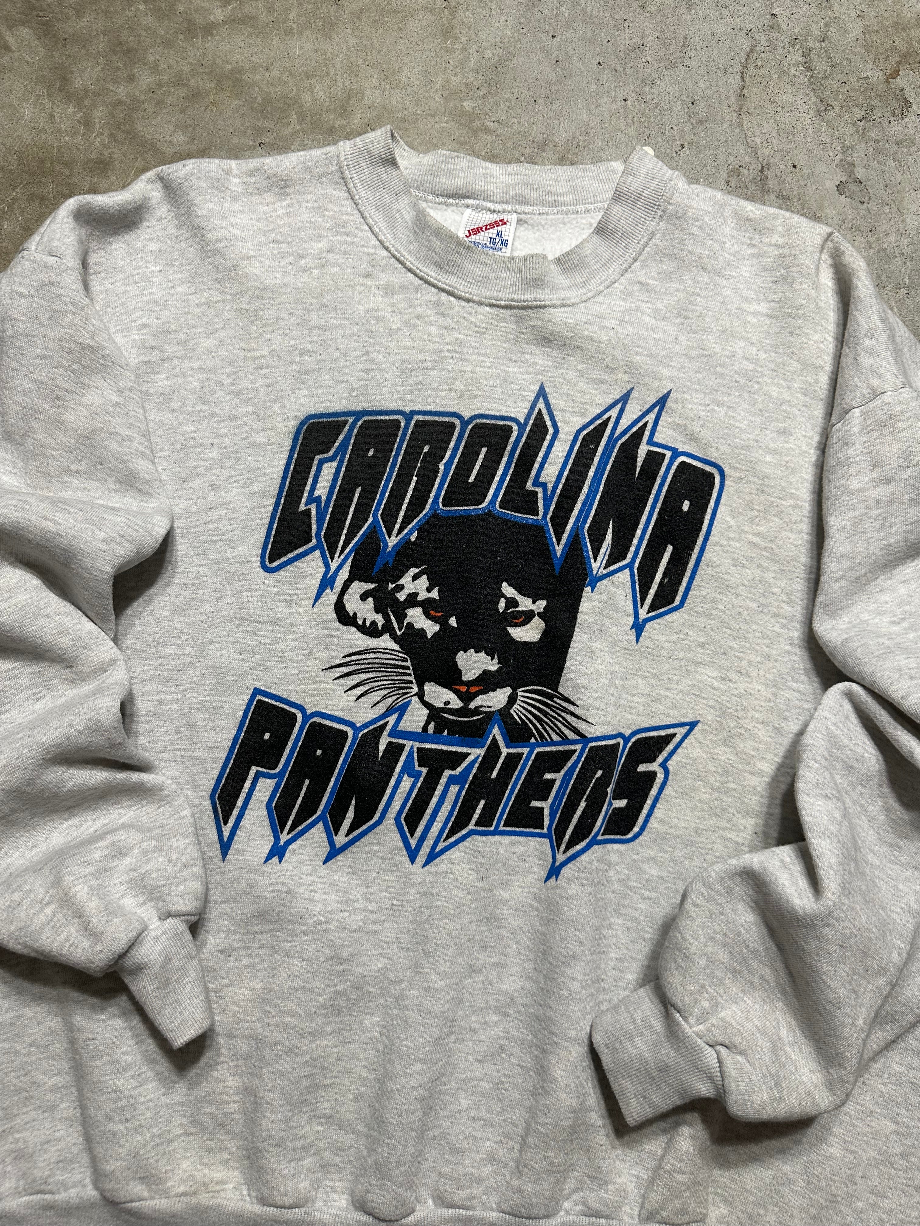 Carolina Panthers Graphic Crew Sweatshirt