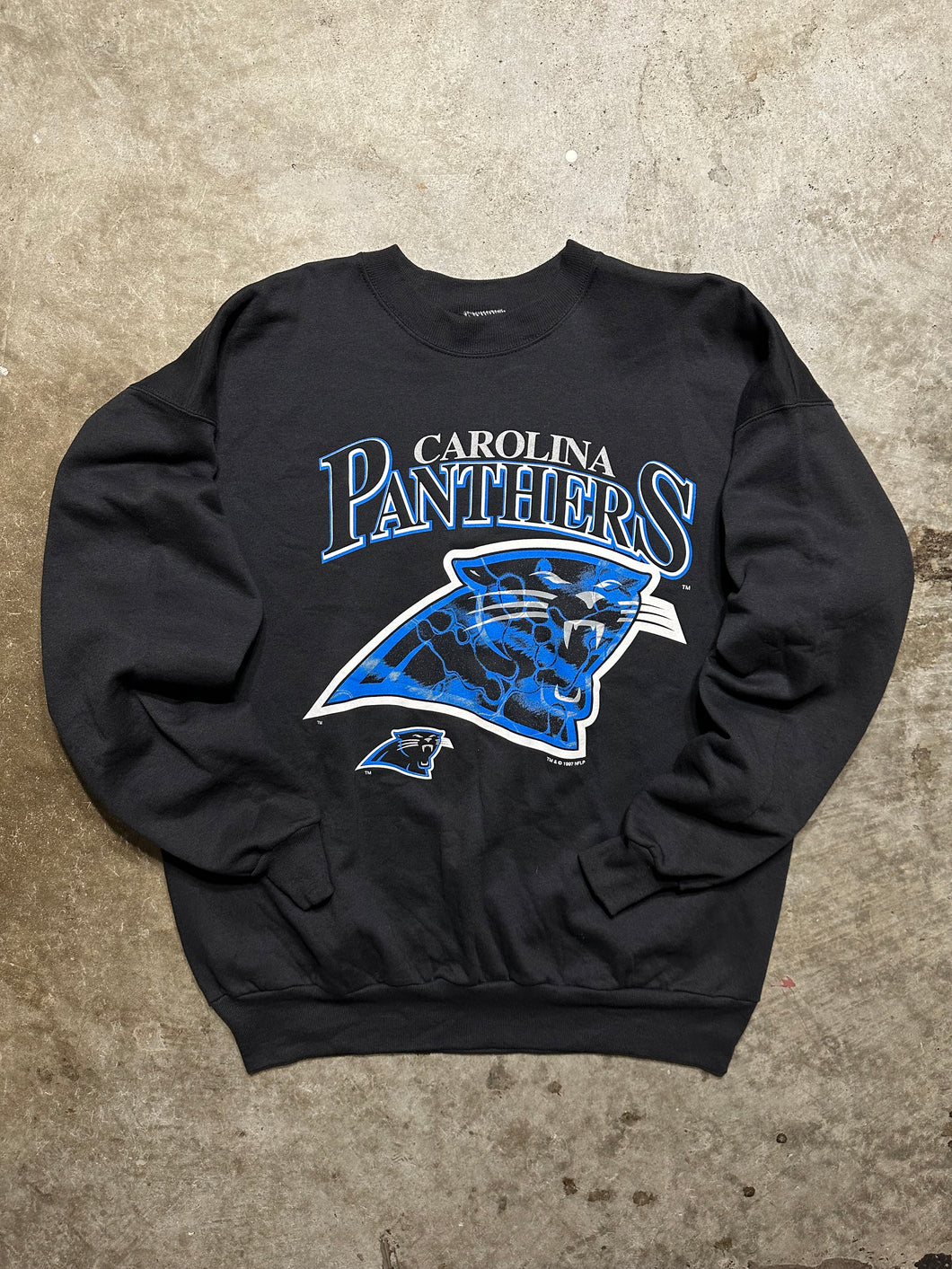 Vintage Carolina Panthers 1997 Logo Sweatshirt (XL)