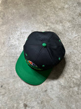 Load image into Gallery viewer, Vintage NBC Sports Kelly Green Sports Specialties 90s Script SnapBack Har

