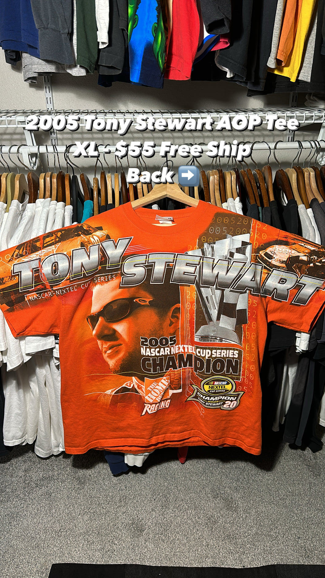 Vintage Tony Stewart Tee