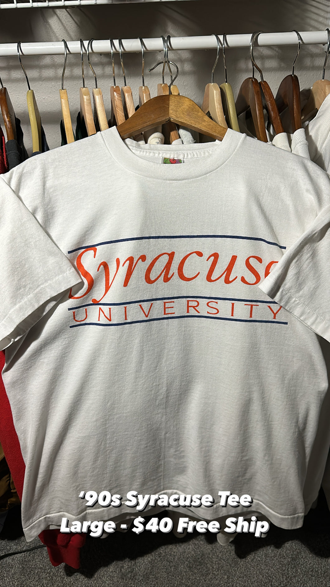 Vintage Syracuse University Tee