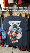 Load image into Gallery viewer, ‘90s Coca Cola Bear Tee + Dale Jr Tee
