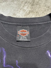 Load image into Gallery viewer, Vintage Harley Davidson Lightning AOP Tee (XL)
