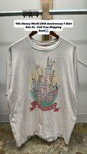 Load image into Gallery viewer, Vintage 25th Disney World Anniversary T-Shirt (XL)
