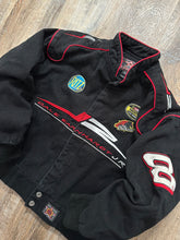 Load image into Gallery viewer, Vintage Dale Earnhardt Jr Jeff Hamilton Cropped Racing Jacket (Small)
