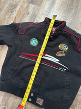 Load image into Gallery viewer, Vintage Dale Earnhardt Jr Jeff Hamilton Cropped Racing Jacket (Small)
