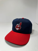 Load image into Gallery viewer, Vintage Cleveland Indians 1990s MLB SnapBack Hat
