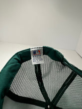 Load image into Gallery viewer, Vintage Oakland A’s Two Tone Half Mesh 1990s SnapBack Hat
