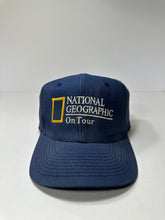 Load image into Gallery viewer, Vintage National Geographic On Tour 1990s Snapback Hat
