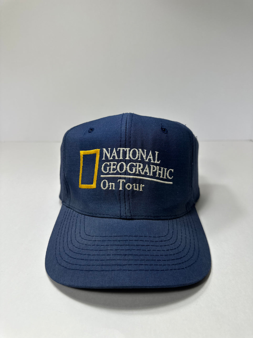 Vintage National Geographic On Tour 1990s Snapback Hat