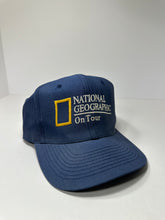 Load image into Gallery viewer, Vintage National Geographic On Tour 1990s Snapback Hat
