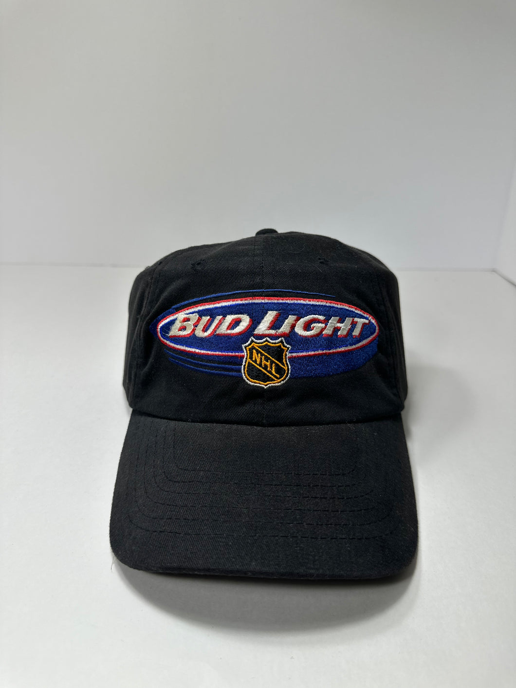 Vintage Bud Light NHL 1990s Strapback Hat