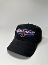 Load image into Gallery viewer, Vintage Bud Light NHL 1990s Strapback Hat
