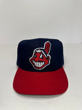 Load image into Gallery viewer, Vintage Cleveland Indians 1990s MLB Snapback Hat
